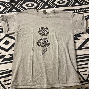 Semicolon Suicide Awareness Graphic T-Shirt